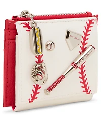 Betsey Johnson Skull Boss Trifold Wallet