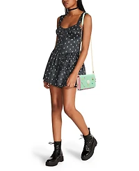 Betsey Johnson Skull Boss Trifold Wallet