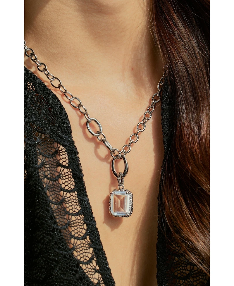 Retro Chic Crystal Lava Necklace