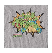 Teenage Mutant Ninja Turtles Men's Funny Face T-Shirt