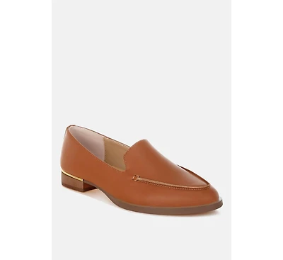 Anna Suede Leather Loafers Women