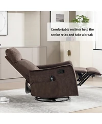 sumyeg Rocker and Swivel Fabric