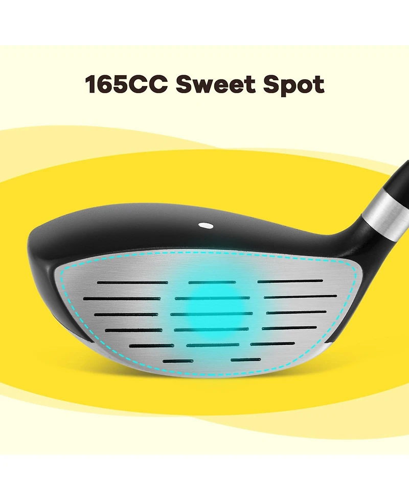Mecale 34 Junior 3 Fairway Wood 165CC Fiberglass Shaft