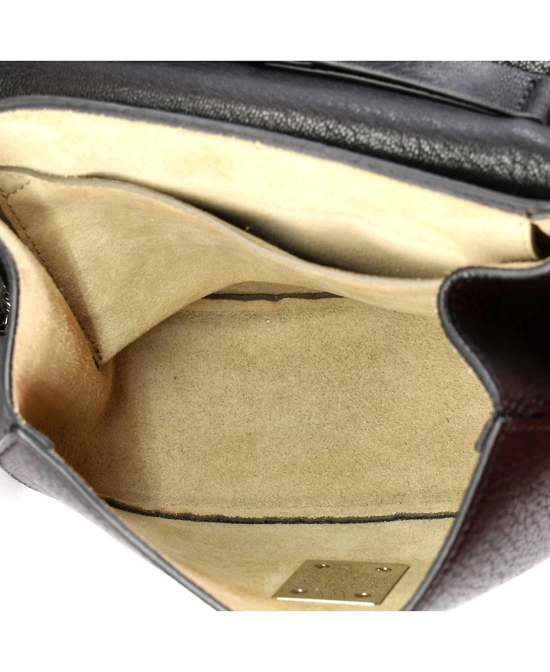 Pre-Owned Chloe Mini Drew Crossbody Bag Leather