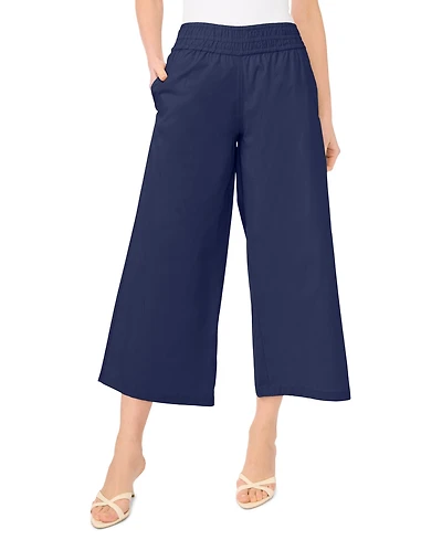 CeCe Women's Smock Waist Pull-On Pants