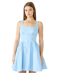 Steve Madden Juniors' Square Neck Short Dress