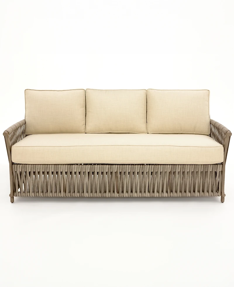 Agio Vera 77" Aluminum Outdoor Sofa, Created for Macy's