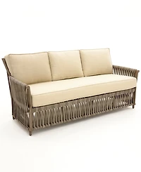 Agio Vera 77" Aluminum Outdoor Sofa, Created for Macy's