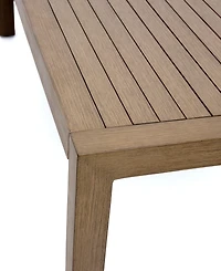 Agio Vera 54" Aluminum Outdoor Coffee Table, Created for Macy's