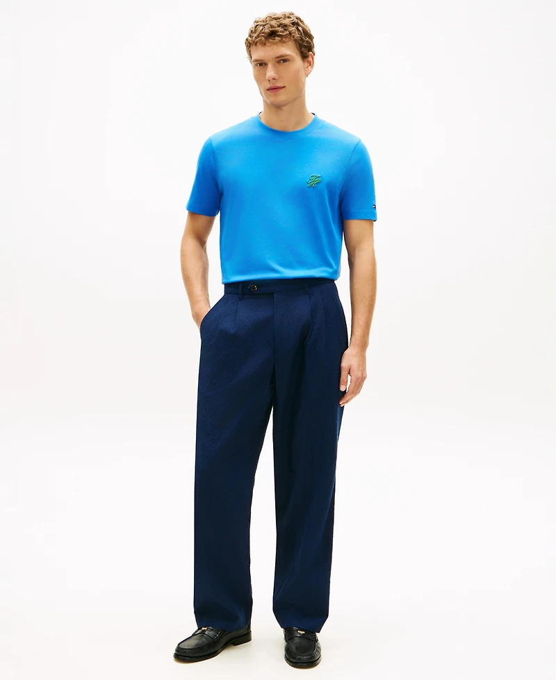 Tommy Hilfiger Men's Script Monogram Crewneck T-Shirt