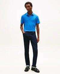 Tommy Hilfiger Men's Short-Sleeve Script Logo Polo Shirt