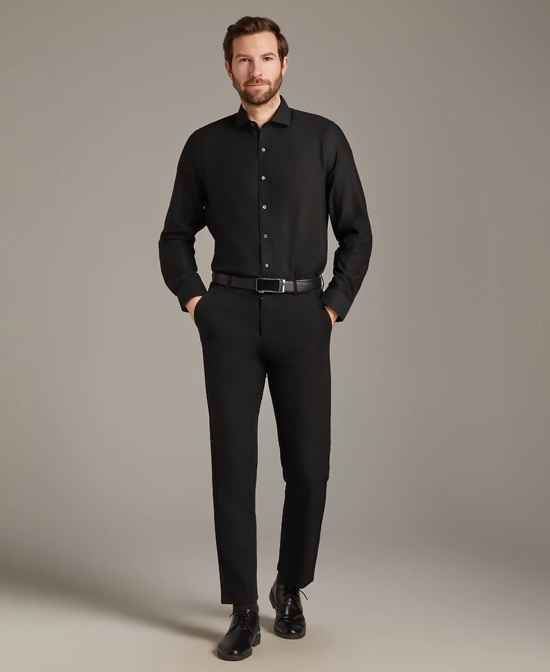 Bar Iii Men's Diamond Dobby Spread Collar Dress Shirt, Macy's Exclusive