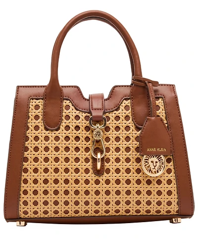 Anne Klein Convertible Small Top Handle Satchel Bag