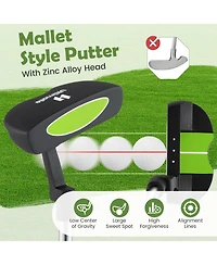 Mecale Junior Mallet Putter for Kids Ages 8-10