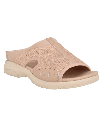 Easy Spirit Women's Traciee Slip-On Flat Sandals