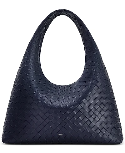 Laura Woven Shoulder Bag
