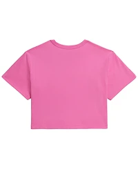 Polo Ralph Lauren Girls' 7-16 Floral-Print Logo Cotton Boxy T-Shirt