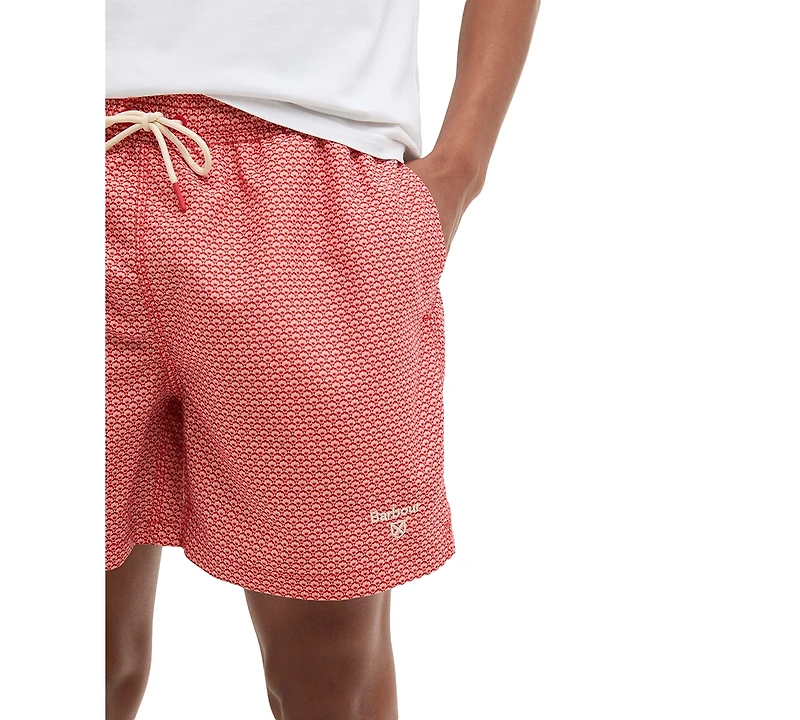 Barbour Men's Shell Print Swim Shorts