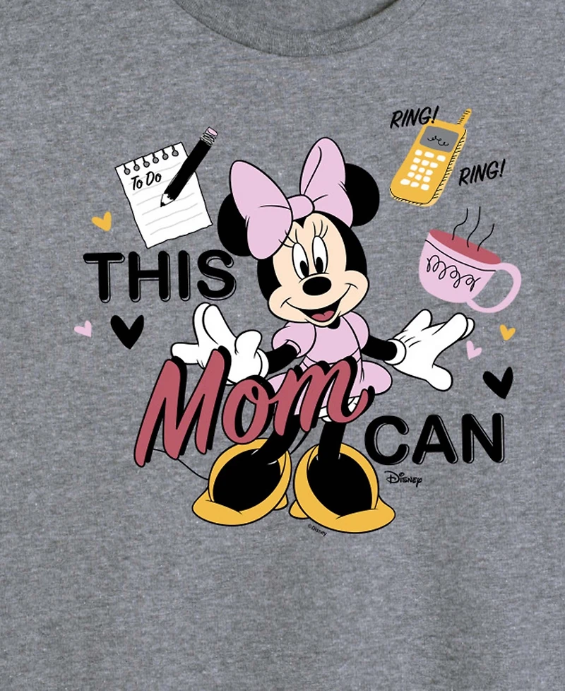Hybrid Apparel Plus Disney This Mom Can Short-Sleeve Graphic T-Shirt