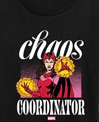 Hybrid Apparel Plus Scarlet Witch Chaos Coordinator Short-Sleeve Graphic T-Shirt