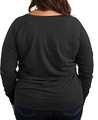 Hybrid Apparel Plus Care Bears Cheer Bear Easter Scene French Terry Long-Sleeve T-Shirt