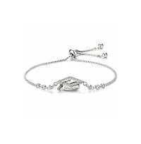 Dloria Limitless Graduation Cap Adjustable Pave Bracelet