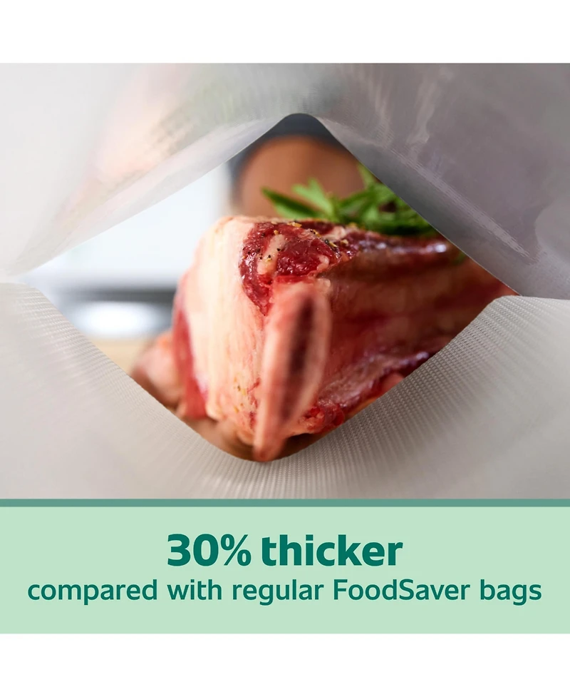 FoodSaver Heavy-Duty Gallon Vacuum Sealing Bags, 28-Count, Pack of 2