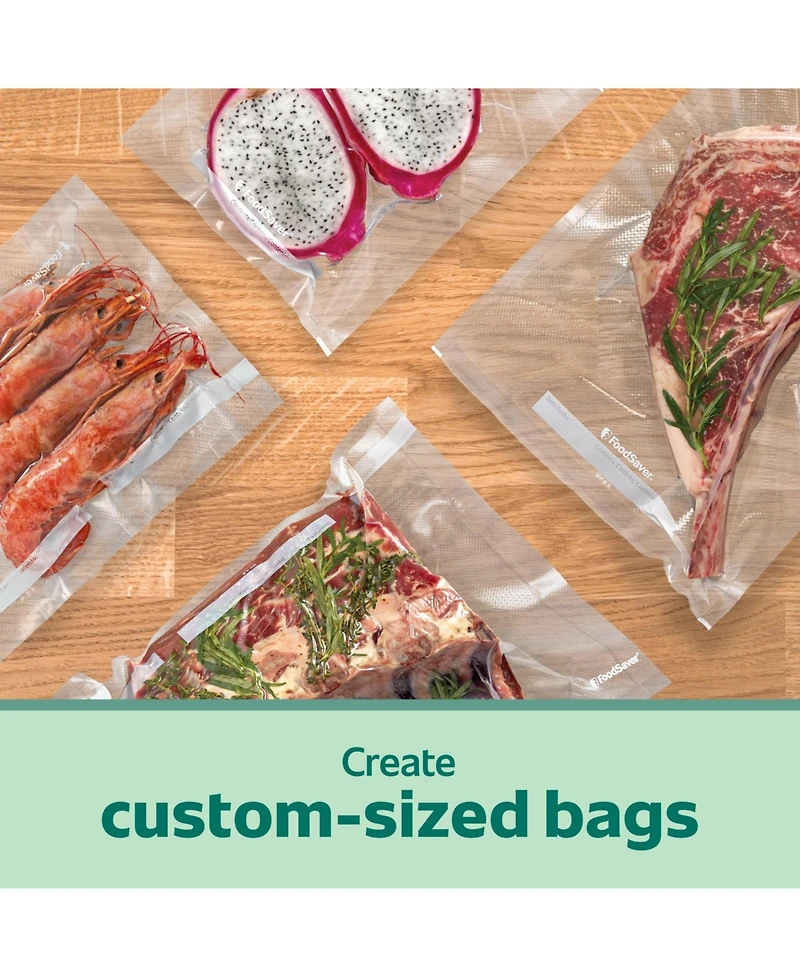 FoodSaver Heavy-Duty 8" x 20' Vacuum Seal Rolls, 6-Count