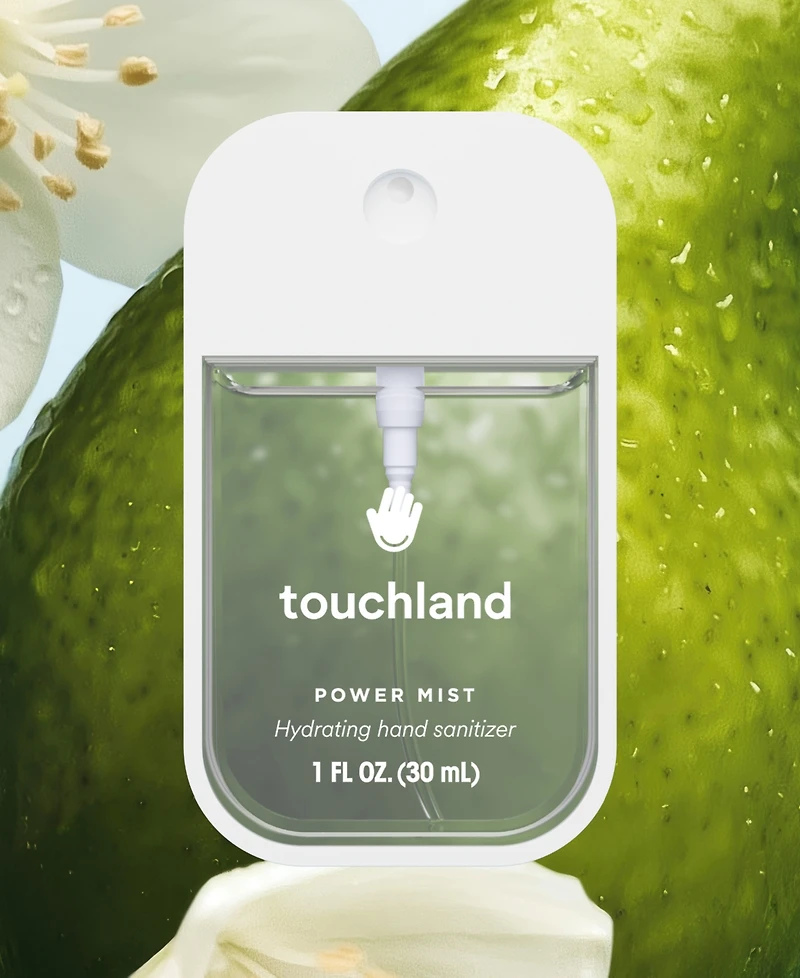 Touchland Power Mist Rainwater Hydrating Hand Sanitizer, 1 oz.