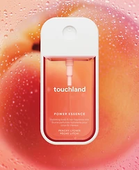 Touchland Power Essence Peachy Lychee Body and Hair Fragrance Mist, 2 oz.
