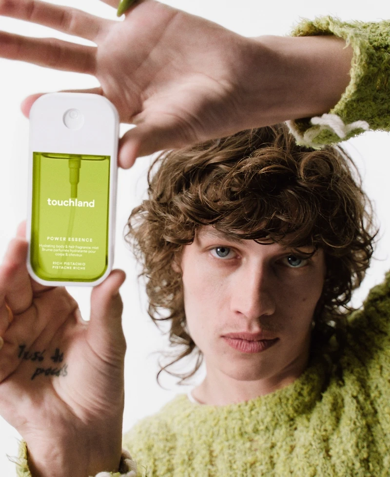 Touchland Power Rich Pistachio Essence Body and Hair Fragrance Mist, 2 oz.