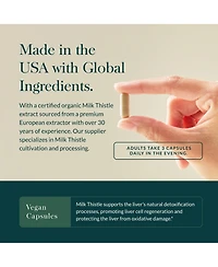 Gaia Herbs Milk Thistle Seed - Liver Supplement & Cleanse Support for Maintaining Healthy Liver Function - With Milk Thistle Seed Extract