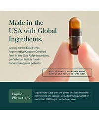 Gaia Herbs Valerian Root - Natural Sleep Support for a Natural Calm to Help Relaxation to Prepare for Sleep - With Organic Valerian Root Extract