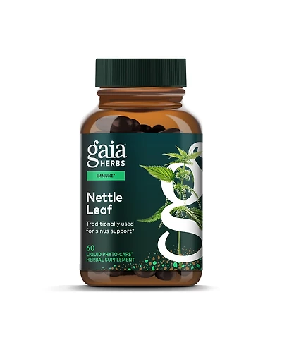 Gaia Herbs Nettle Leaf - Immune, Respiratory, and Sinus Support Supplement - Helps Maintain Upper Respiratory Health - Supports Immune Health