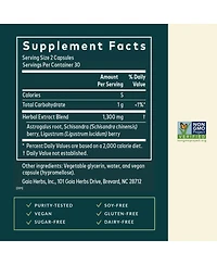 Gaia Herbs Astragalus Supreme - Immune and Antioxidant Support Herbal Supplement - With Astragalus Root, Schisandra Berry, and Ligustrum