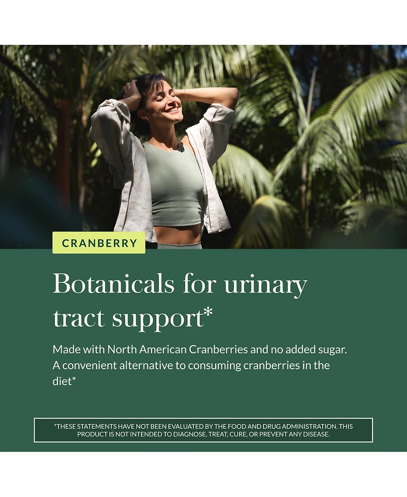 Gaia Herbs Cranberry Concentrate - Helps Maintain Urinary Tract Health - Made With Organic Cranberry Fruit Juice Extract in Convenient Capsules