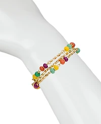 Patrica Nash Gold-Tone Plated Triple Strand Bracelet