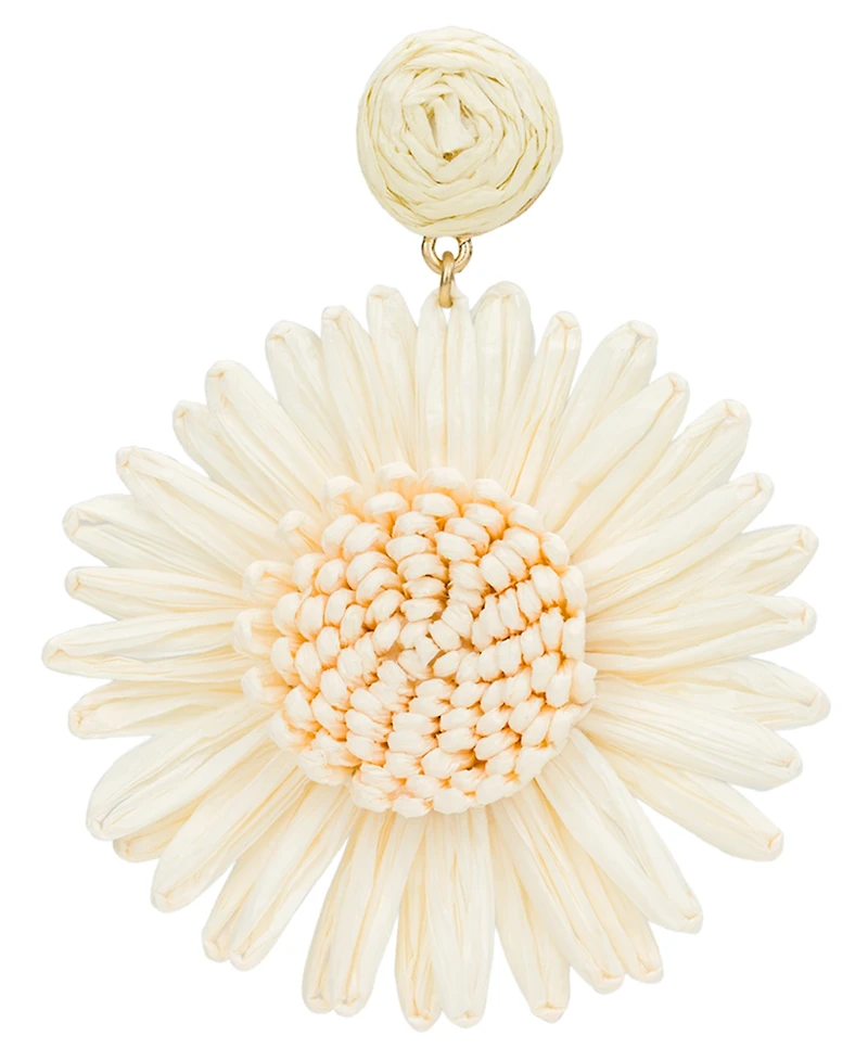 Patrica Nash Gold-Tone Plated Sunflower Earrings