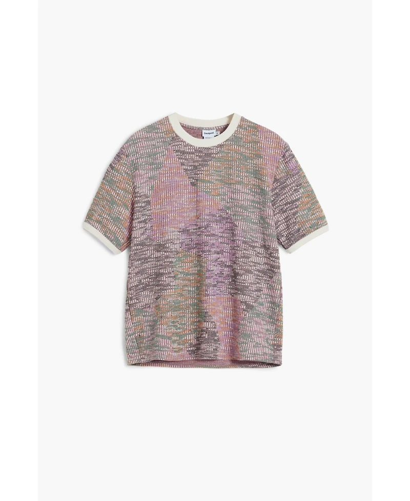 Desigual Men's Heathered short-sleeve T-shirt