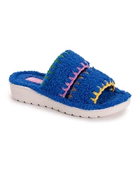 Muk Luks Women's Double Strap Slide Slipper