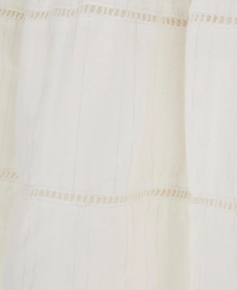 Guess Girls' 7-16 Lurex Jacquard Muslin Dress