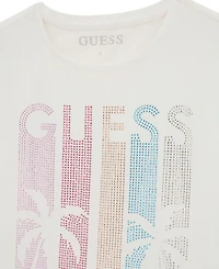 Guess Girls' 7-16 Midi Length Boxy Short-Sleeve T-Shirt