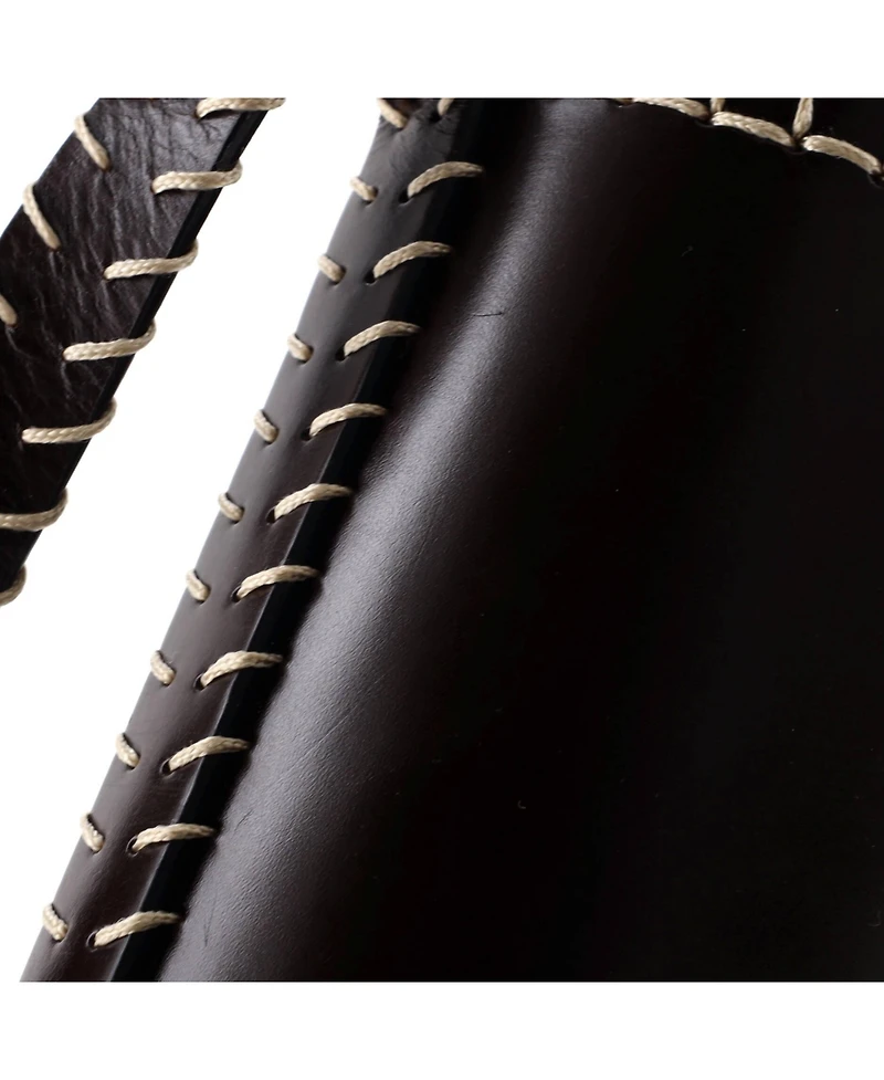 Pre-Owned Chloe Mini Louela Bucket Bag Leather