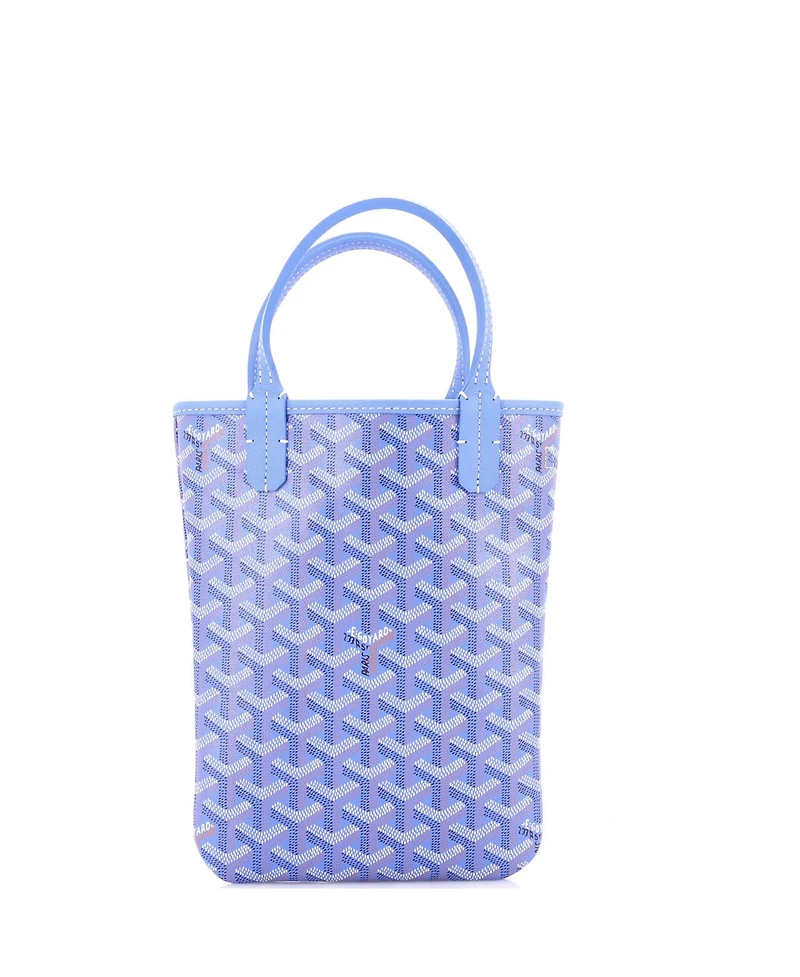 Pre-Owned Goyard Pm Poitiers Tote Coated Canvas and Printed Canvas