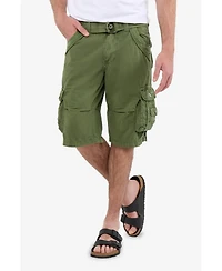 Xray Mens Cargo Shorts Camo & Solid Colors 12.5" Inseam Knee Length Classic Fit Multi Pocket