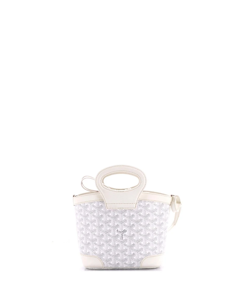 Pre-Owned Goyard Mini Beluga Bag Coated Canvas