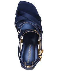 Donna Karan New York Women's Briarrose Evening Multi Strap Dress Sandals