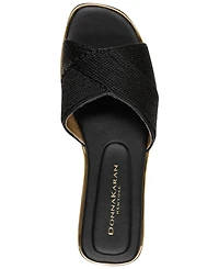 Donna Karan New York Women's Harmony Slip-On Flat Sandals