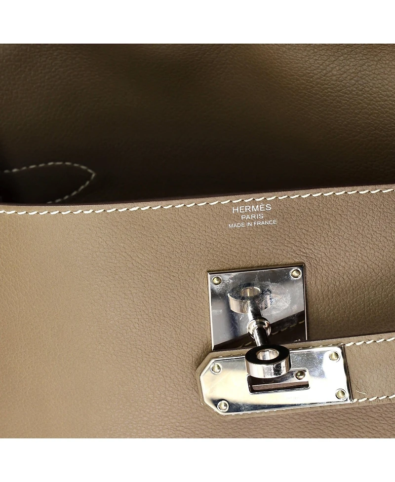 Pre-Owned HERMES Pm Kelly Messenger Bag Evercolor