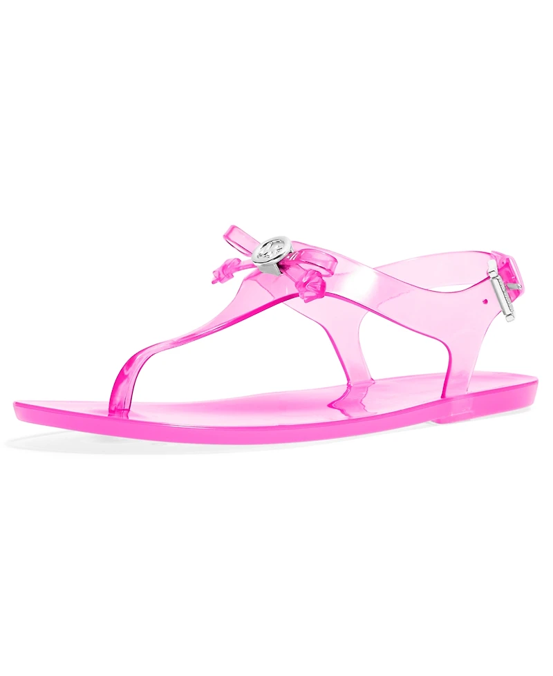 Michael Kors Women's Eva Buckle Flat Sandals